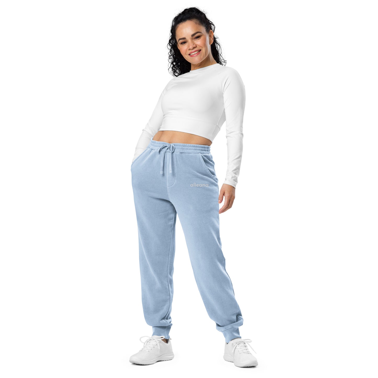 Alieana Unisex Pigment-Dyed Sweatpants