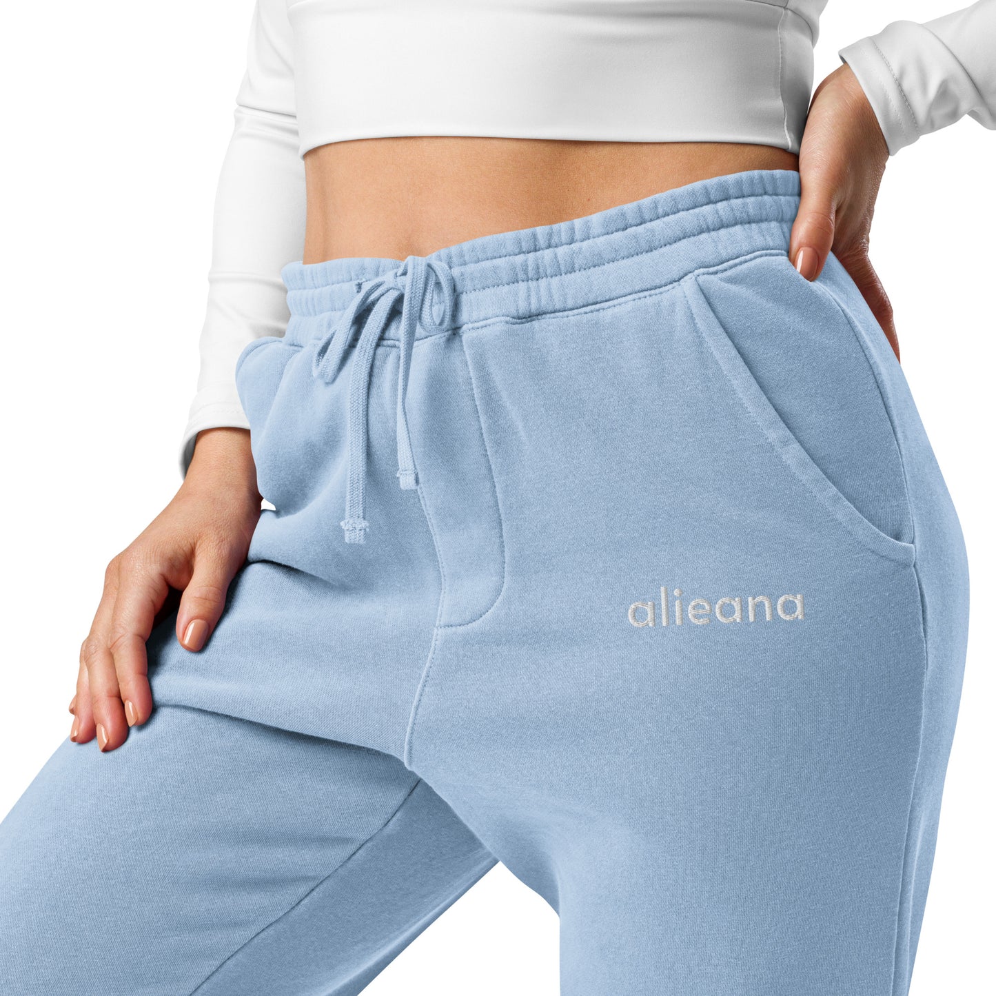 Alieana Unisex Pigment-Dyed Sweatpants