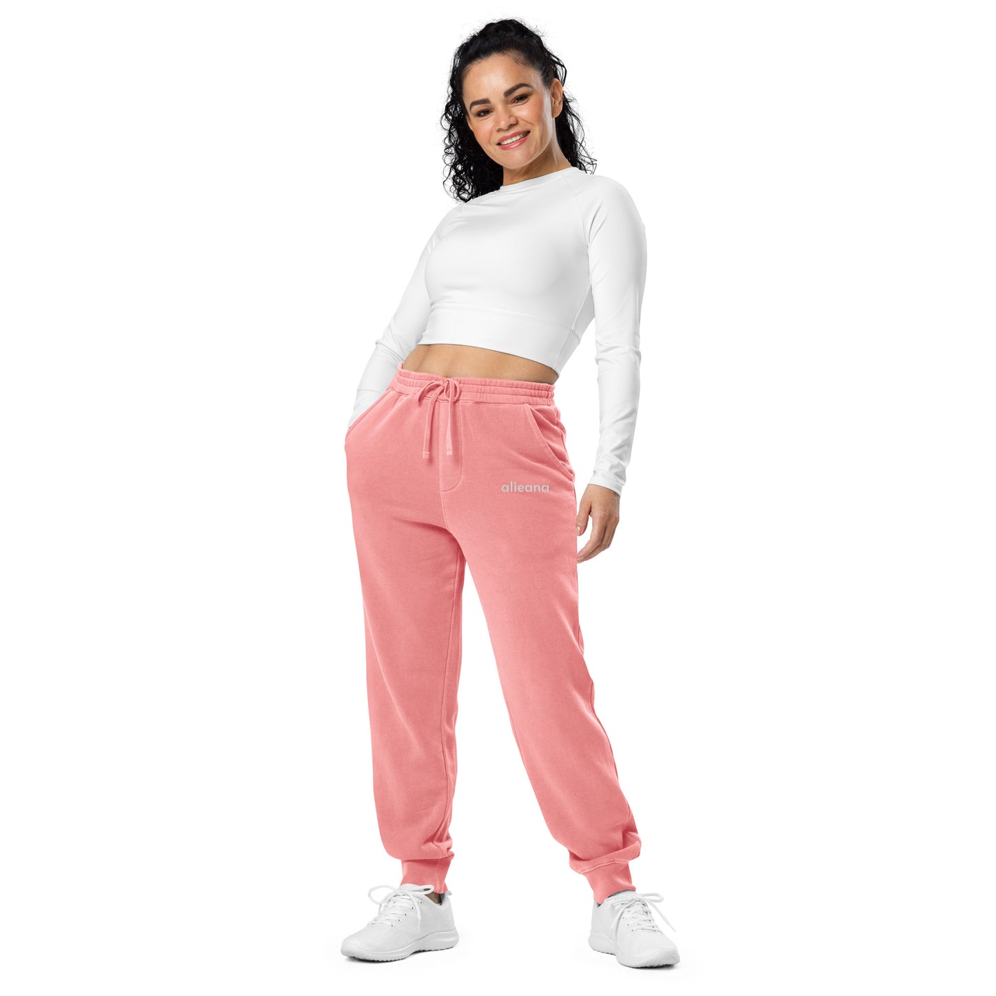 Alieana Unisex Pigment-Dyed Sweatpants