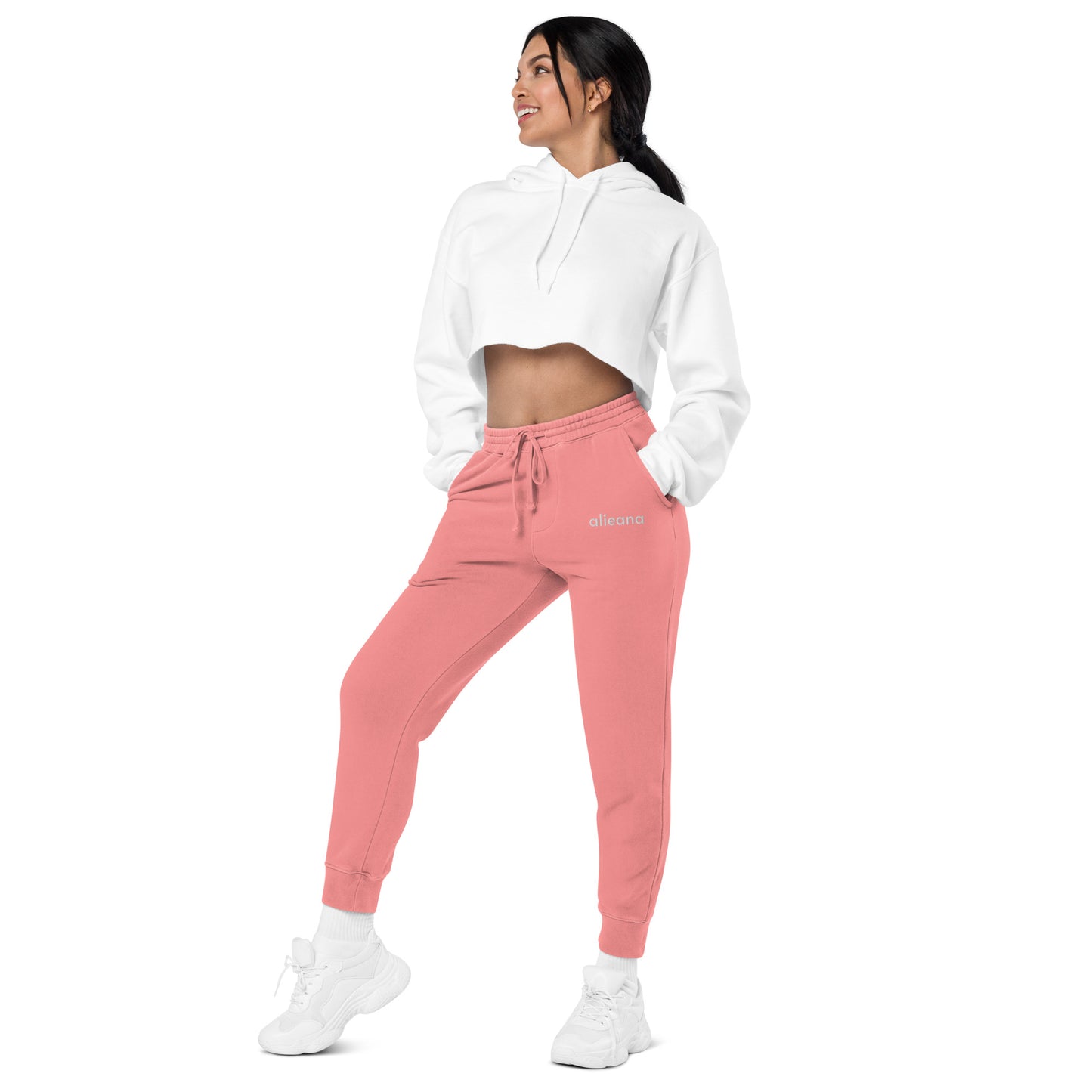 Alieana Unisex Pigment-Dyed Sweatpants