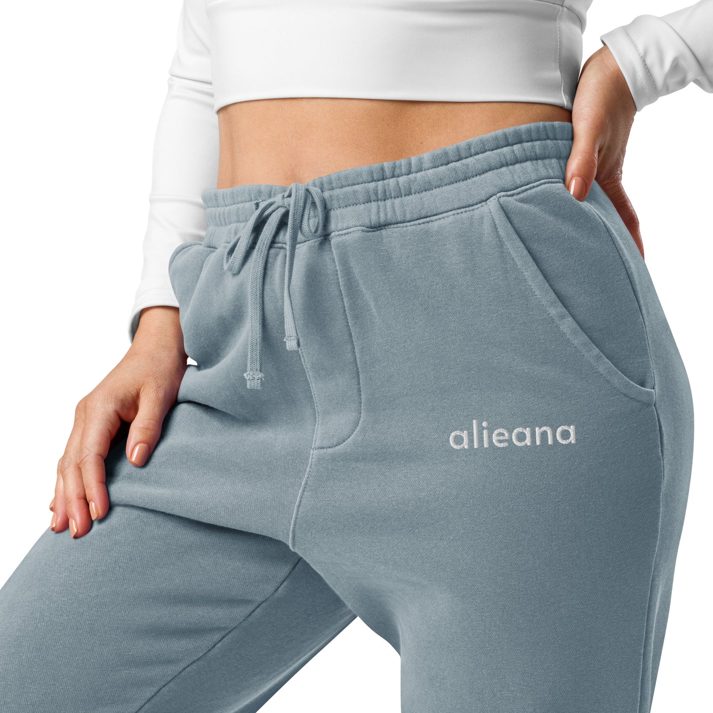 Alieana Unisex Pigment-Dyed Sweatpants