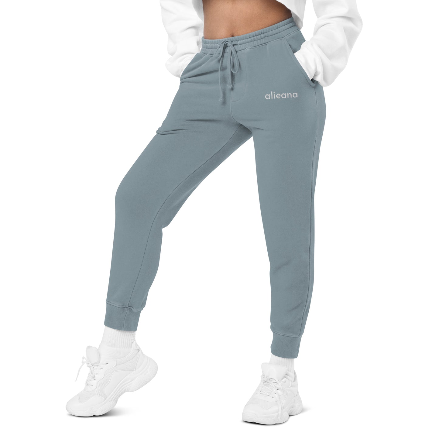 Alieana Unisex Pigment-Dyed Sweatpants